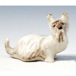 L1027 Lomonosov Porcelain Figurine Tiny Scotty Terrier Dog Puppy