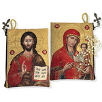 TIP11 Virgin Of Smolensk & Christ The Teacher Icon Pouch NEW!