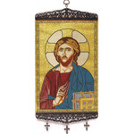 TL19 Christ The Teacher Icon Banner Large 17"x8"