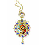 M-3-4 Madonna & Child Panagia Style Icon Pendants For Room Car Christmas Tree Decoration NEW!