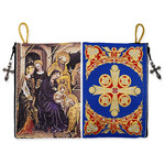 TIP14 Nativity of Christ Rosary / Prayer Rope Tapestry Icon Case Pouch NEW!!