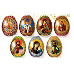 EW-14   Egg Wraps "Faberge"  7 Pcs in Pack