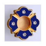 3130547 NEW RELIC CASE ENAMELED/GOLD/STONES