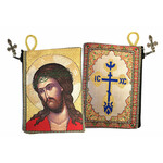 TIP1 Christ Bridegroom/Extreme Humility Icon Pouch 5 3/8"x4" NEW!!