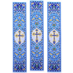 TBM51 Crucifixion  Book Marker Txtile Art 9 1/8"x2"