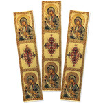 TBM51 Confirmation Book Marker Txtile Art 9 1/8"x2"