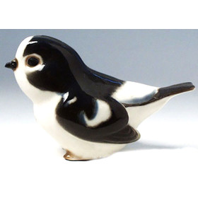 {[EN]:L1050 Lomonosov Porcelain Figurine Snow Bunting