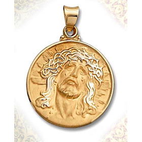 M311HO Ecce Homo Hollow Medal 1 1/4"