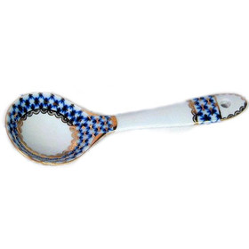 L1581 Cobalt Net Spoon