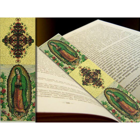 TBM84 Lady of Guadalupe Tapestry Icon Book Marker 9 1/8"x2"