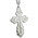 S1041RH  Sterling Silver Orthodox Cross Sterling Silver Bright Fi [1 3/4 Inch]