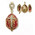 8559R FABERGE STYLE LOCKET EGG PENDANT