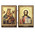 IR-30A  Mini Diptych Virgin Mary of Kazan & Christ the Teacher 3"x5 1/4"
