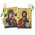 TIP8  Virgin of Perpetual Help & Christ The Teacher  Rosary Icon Pouch 5 3/8"x4" NEW!!