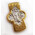 EC-97 Decent Into Hell, Sterling Silver Gold Plated Hans Engraved Cross