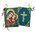 TIP4  Madonna & Child Rosary Icon Pouch 5 3/8"x4" NEW!!