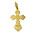 9G Russian Gold Cross 14 kt Gold ICXC NIKA "SAVE US" 1"x6/8"